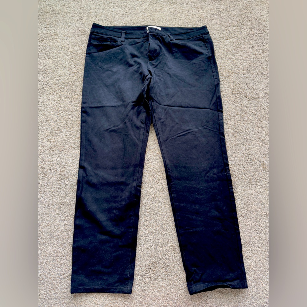Banana Republic Sloan-Dark Black Jeans